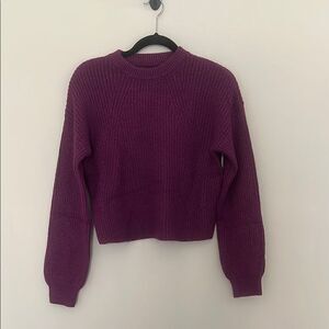 Nordstrom Women's Purple Sweater